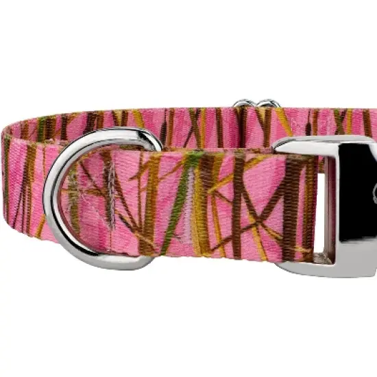 Country Brook Petz Premium Pink Waterfowl Camo Dog Collar image {5}