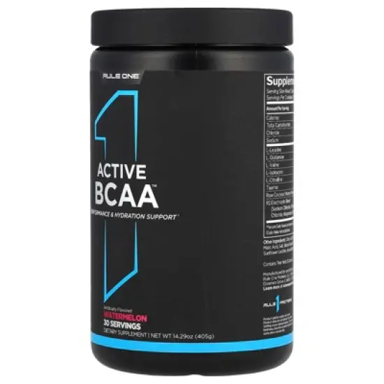 Rule One Proteins Active BCAA, Watermelon, 14.29 oz (405 g) image {2}