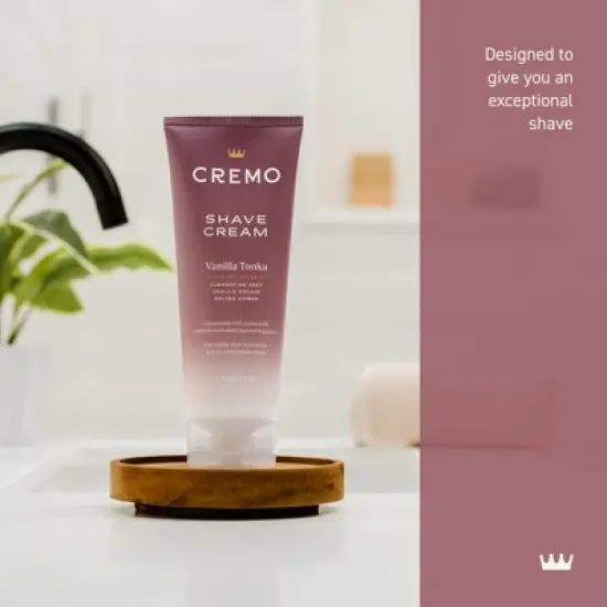 Cremo Shave Cream - Vanilla Tonka - 6 fl oz image {2}