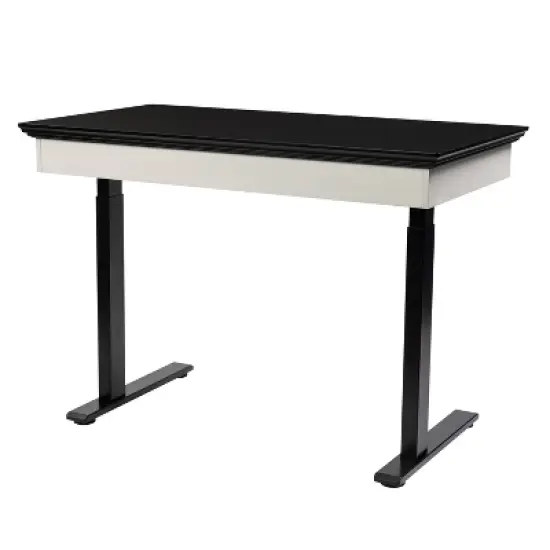 47" Losondo Transitional Height Adjustable Desk with USB Ports - HOMES: Inside + Out image {4}