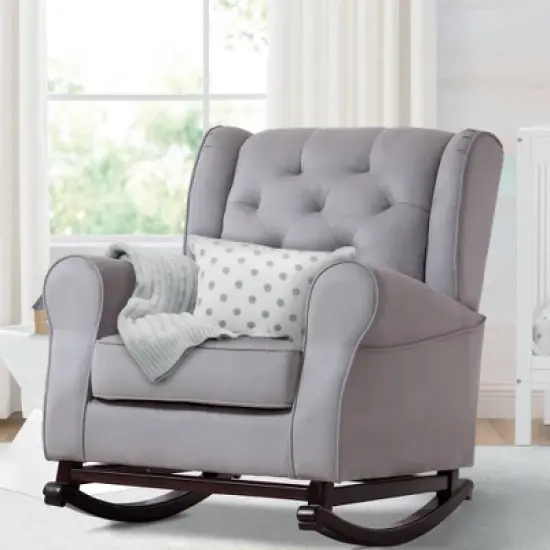 Delta Children Emma Nursery Rocking Chair image {1}