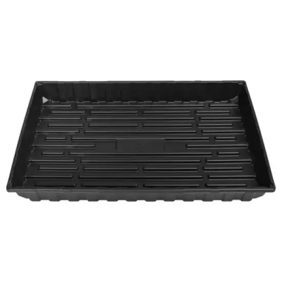 SUNPACK Extra Strength Plastic Seed Starting Tray, Black, 2.5" image {5}