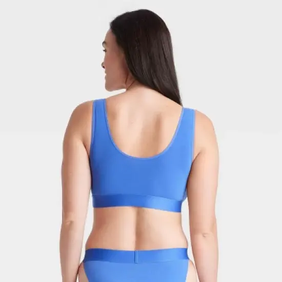 Women's Cotton Stretch Unlined Scoop Bralette - Auden&trade; image {4}