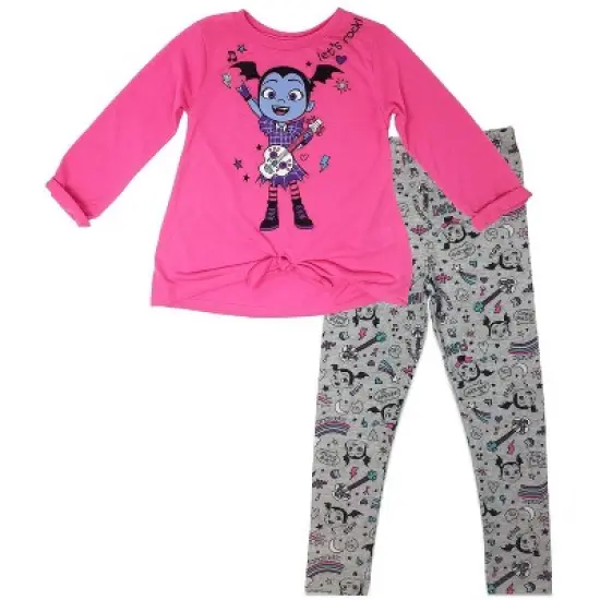 Disney Vampirina Girls T-Shirt and Leggings Outfit Set Toddler  image {7}