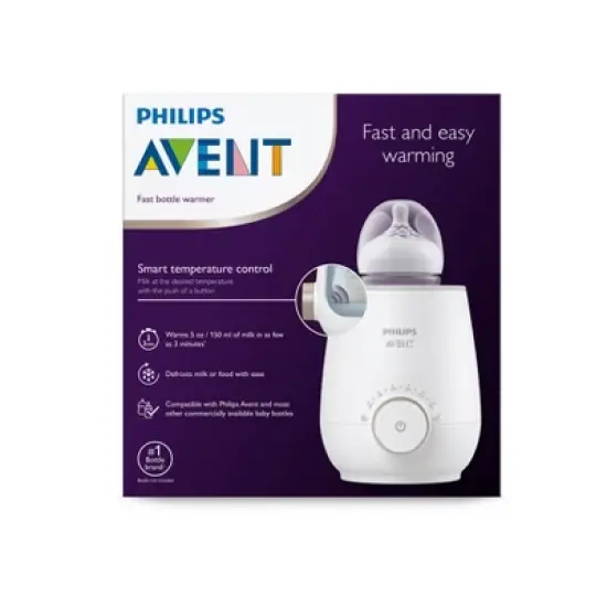 Philips Avent Fast Baby Bottle Warmer with Auto Shut Off image {7}