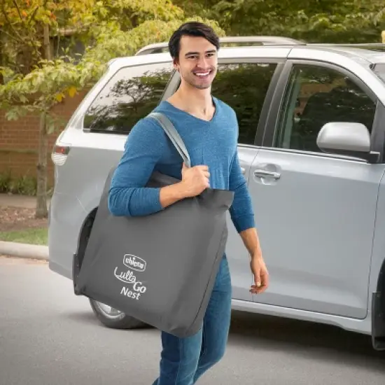 Chicco LullaGo Nest Portable Bassinet - Dove image {3}