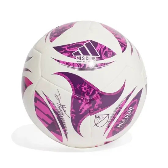 Adidas MLS Size 5 Club Sports Soccer Ball - Berry Purple: TPU Shell, Butyl Bladder image {3}