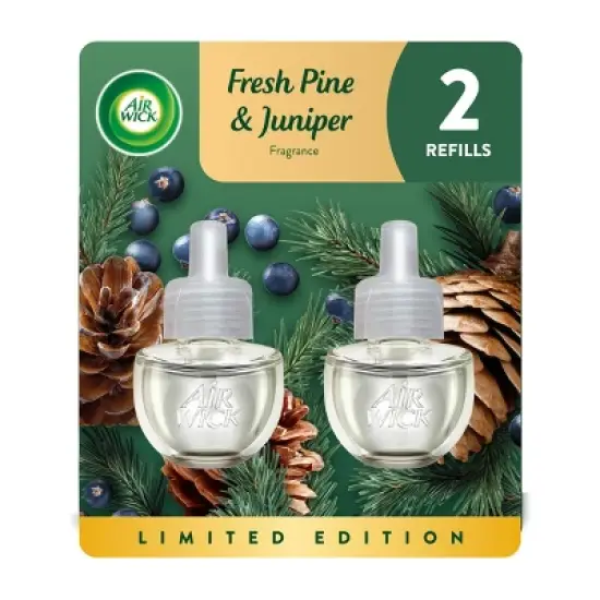 Air Wick Scented Oil Air Fresheners Fresh Pine & Juniper - 1.34 fl oz/2ct image {8}