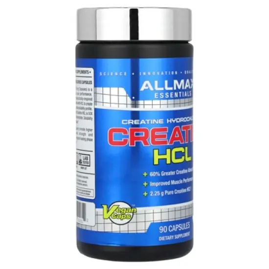 ALLMAX Creatine HCL, 750 mg, 90 Capsules image {3}