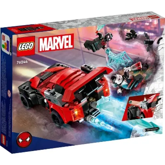 LEGO Marvel Miles Morales vs. Morbius Toy Car Set 76244 image {3}