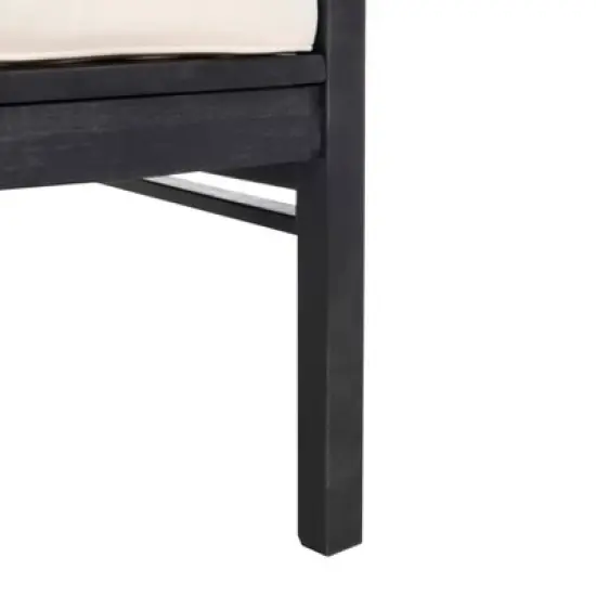 Carson 4pc Outdoor Set - Black/White - Safavieh image {4}