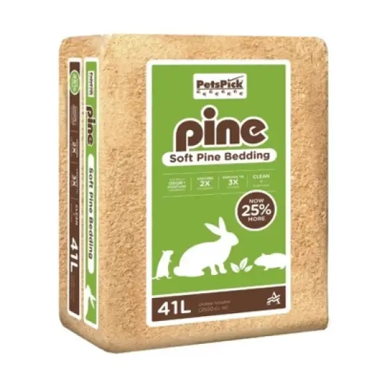 PetsPick Kiln Dried Soft Pine Bedding For Small Pets image {9}