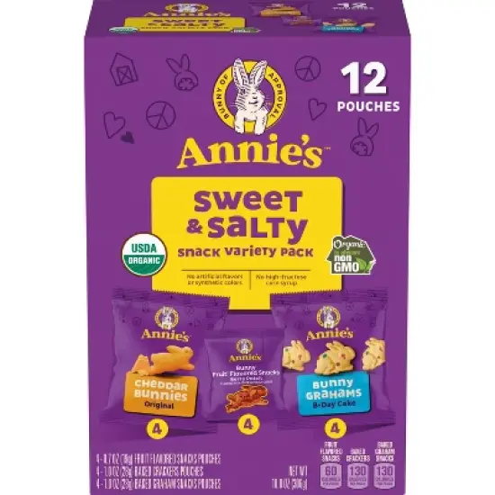 Annie's Snack Variety Pack - 10.8oz/12ct image {1}