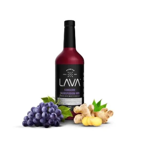LAVA Premium Concord Transfusion Mix made with concord grape juice image {2}