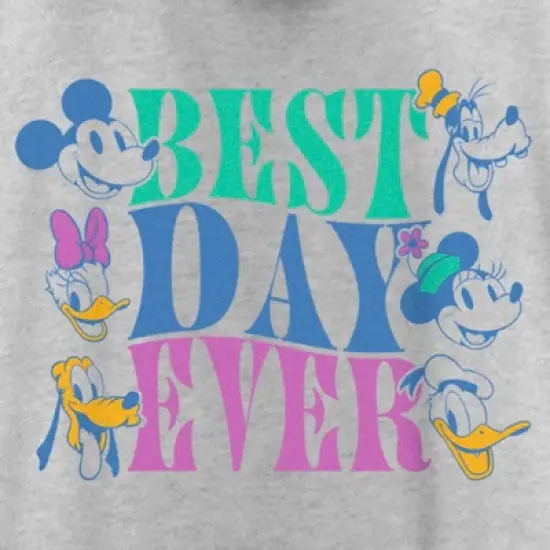 Women's Mickey & Friends Best Day Ever Crew Racerback Tank Top image {1}