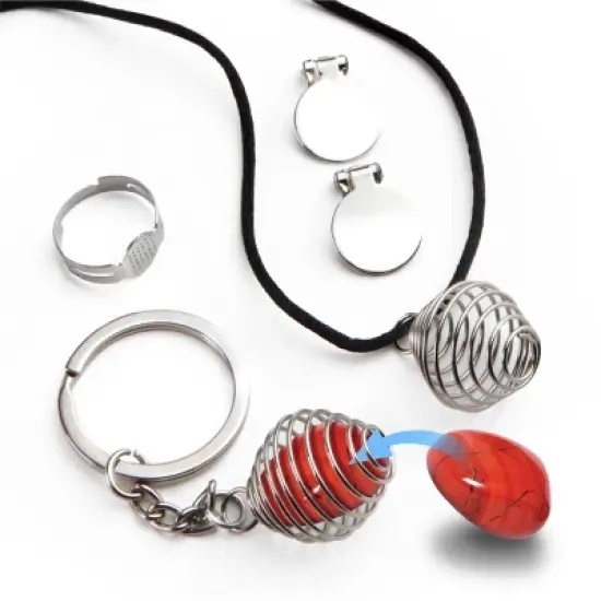 Discovery #Mindblown 18pc Rock Tumbler Motorized Stone Polishing Kit image {3}