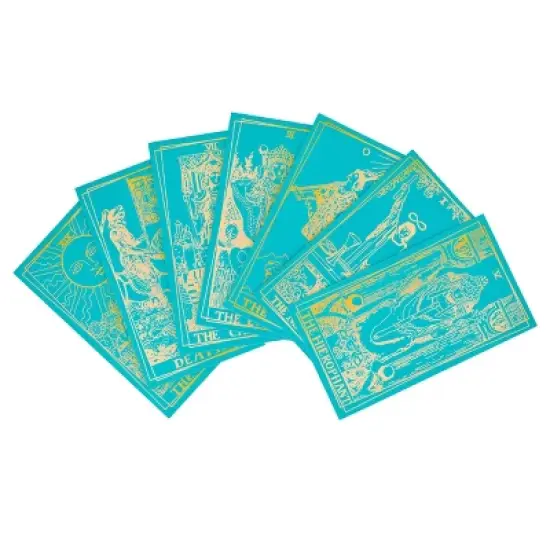 Tarot Card Game: Eccolo Deluxe Set for Adults, Creative Play, 78 Cards, 2+ Players, Ages 12+ image {6}