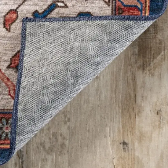 nuLOOM Carolyn Machine Washable Motif Area Rug image {6}