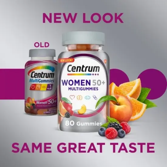 Centrum Women 50+ Multi Gummy - 80ct image {7}