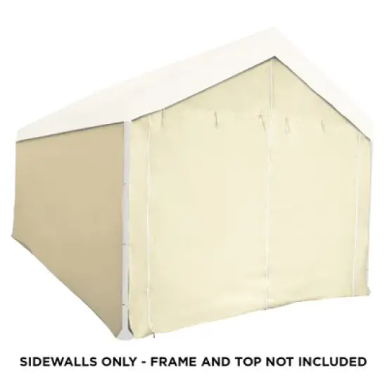 Caravan Canopy Side Wall Kit for Domain Carport image {1}