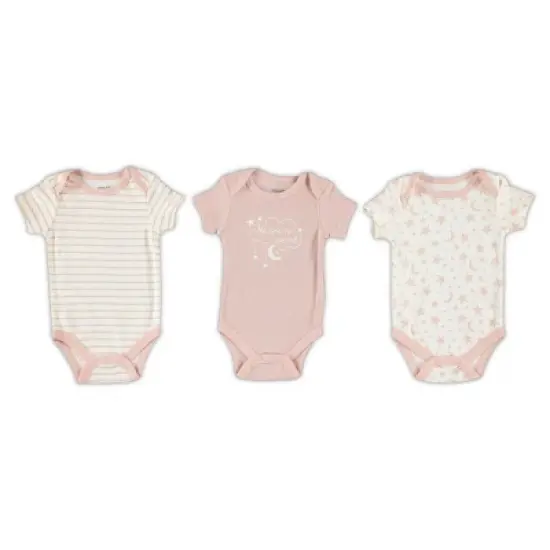 Chick Pea Baby Girl Onesie Bodysuit With Slogan Callout image {1}