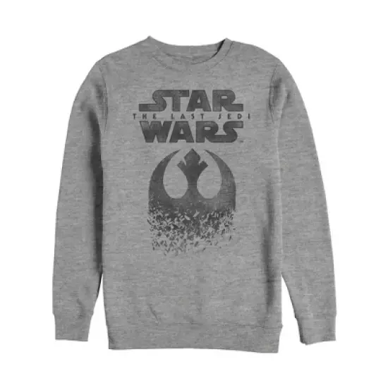 Men's Star Wars The Last Jedi Rebel Logo Fleck Sweatshirt image {3}