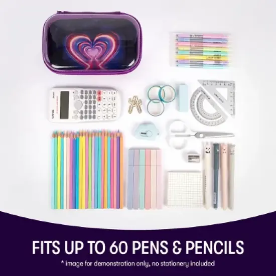 ZIPIT Clear Top Pencil Case, Pencil Box for Girls image {7}