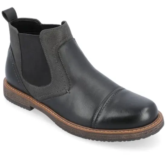 Vance Co. Lancaster Pull-on Chelsea Boots image {9}