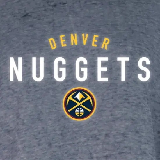 NBA Denver Nuggets Women's Burnout Crew Neck Fleece Sweatshirt image {3}