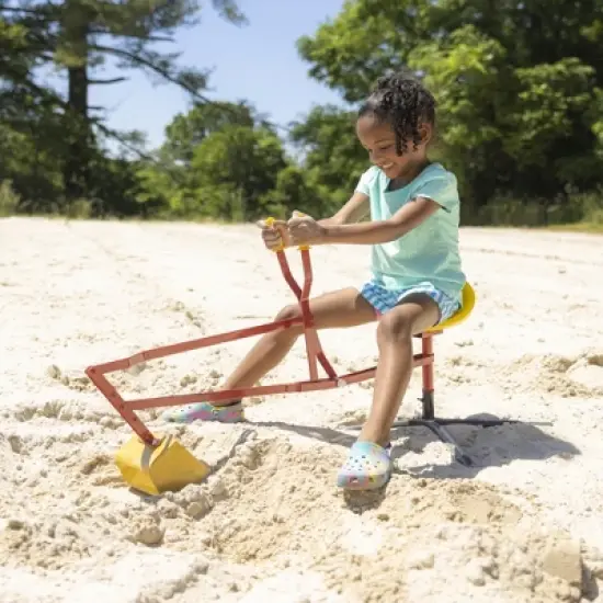 HearthSong - Sturdy Steel Sand Digger for Kids with 360 Degree Rotation image {7}