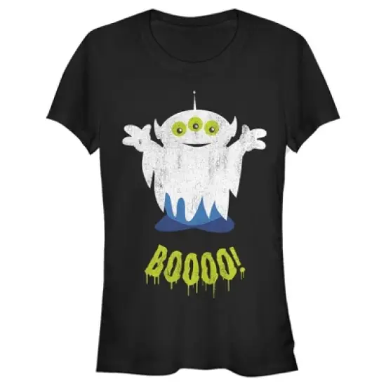 Junior's Toy Story Halloween Squeeze Alien Boo Ghosts T-Shirt image {3}