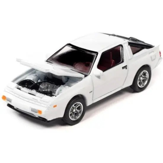 1986 Dodge Conquest TSi White "Modern Muscle" Limited Edition 1/64 Diecast Model Car by Auto World image {2}