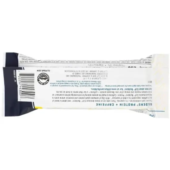 Clif Bar Builders Protein and Caffeine Chocolate Chip Cookie Dough - Case of 12/2.4 oz image {2}