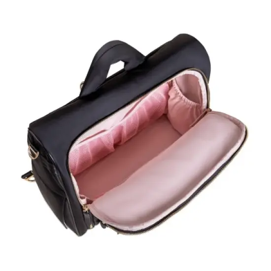 JuJuBe Satchel Diaper Bag - Black image {1}