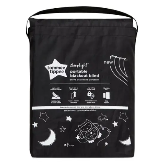 Tommee Tippee Sleep Tight Portable Baby Travel Blackout Blind - Large image {5}