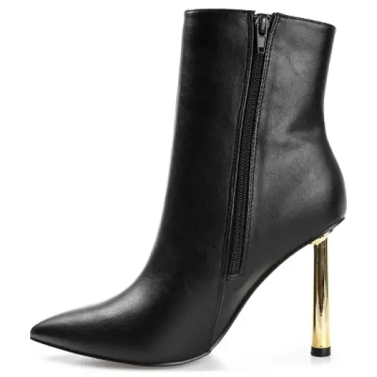 Journee Collection Womens Rorie Pointed Toe Stiletto Ankle Booties image {1}