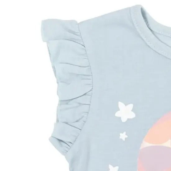 Bluey Girls T-Shirt and French Terry Shorts Outfit Set Little Kid  image {5}