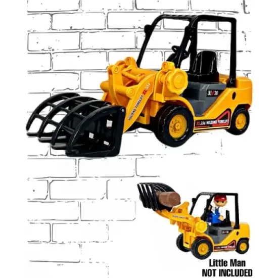 Big Daddy Light Weight Construction Trucks Series Fully Functional Claw Grabber Tractor image {3}