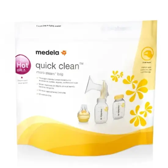 Medela Quick Clean Micro-Steam Sanitizing Bags image {5}