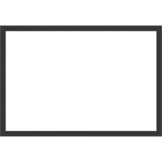 Amanti Art Mezzanotte Black Framed Dry Erase Magnetic Board image {17}