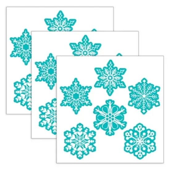 Creative Teaching Press&reg; Snowflakes 6" Designer Cut-Outs, 36 Per Pack, 3 Packs image {5}