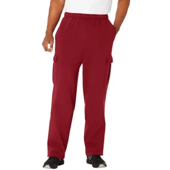 KingSize Men's Big & Tall Thermal Waffle-Lined Cargo Pants image {3}