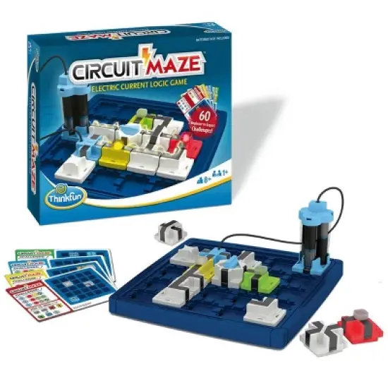 Ravensburger ThinkFun Circuit Maze Logic Board Game: Creative Thinking, 15+ Minutes, Cards & Pieces Included image {4}