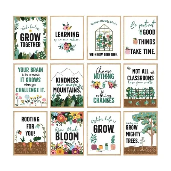 Carson-Dellosa Mini Posters: Grow Together Poster Set (106070) image {2}