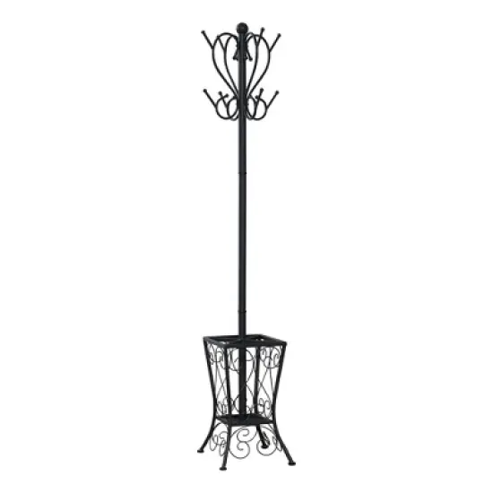 71" Coat Rack with Umbrella Holder - EveryRoom image {5}