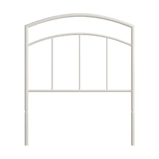 Twin Julien Metal Headboard or Footboard White - Hillsdale Furniture image {1}