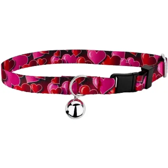 Country Brook Petz Romantic Hearts Cat Collar image {4}