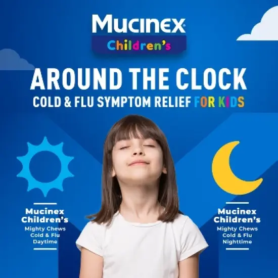 Mucinex Kids' Mighty Chews CCF - Daytime Tablets - Acetaminophen - 16ct image {7}