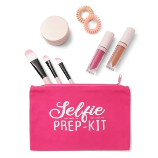 Glamlily 12 Pack Canvas Cosmetic Bags with Zippers for Women, Travel Makeup Pouches, 6 Designs, 8 x 6 In image {3}