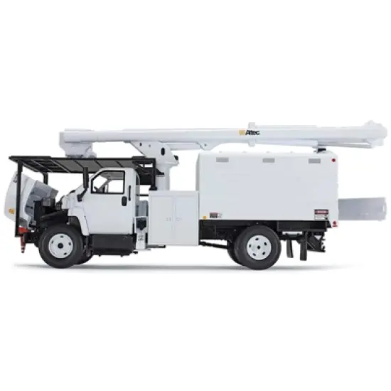 GMC C7500 Tree Trimming Truck White "Altec" 1/34 Diecast Model by First Gear image {2}